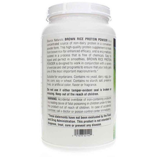 Brown Rice Protein, SNN